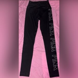 Victoria’s Secret rhinestone bling leggings size XS